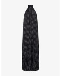 ROTATE BIRGER CHRISTENSEN - Ro Chiffon Balloon Jumpsuit - Lyst