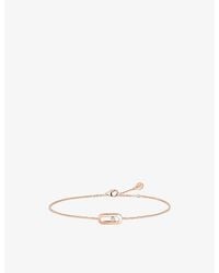 Messika - Cares 18Ct And 0.01Ct Diamond Bracelet - Lyst