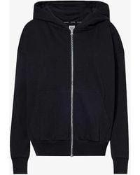 Lounge Underwear - Zip-up Relaxed-fit Cotton-jersey Hoody - Lyst