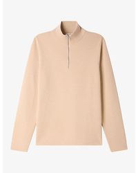Sandro - Half-Zip Wool Jumper - Lyst