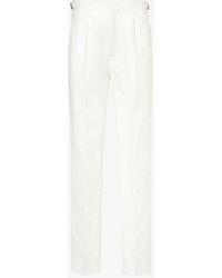 Orlebar Brown - Carsyn Regular-fit Straight-leg Linen And Cotton-blend Trousers - Lyst