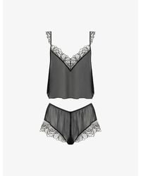 Bluebella - Amarosa Sheer Chiffon Pyjama Set - Lyst