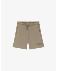 BOSS - Branded Drawstring-Waist Jersey Shorts - Lyst