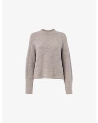 Whistles - Aria Ribbed Knitted Jumper - Lyst