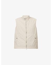 Eleventy - Zip Lightweight Wool-Blend Down Gilet - Lyst