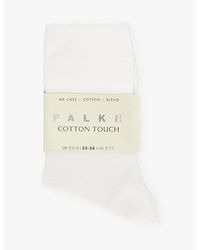 FALKE - Cotton Touch Cotton-Blend Socks - Lyst