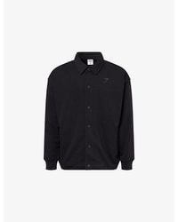 GYMSHARK - Power Coach Logo-Print Cotton-Blend Jacket - Lyst