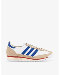 adidas Rom Leather Trainers in White for Men Lyst Canada