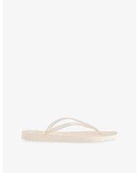 Sleeper - Square-Toe Rubber Flip-Flops - Lyst