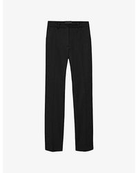JOSEPH - Coleman Slim-Fit Stretch-Woven Trousers - Lyst