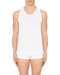 Zimmerli Relaxed-fit Cotton Vest - White