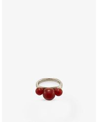 Beatriz Palacios - Folklore Sterling- And Agate Ring - Lyst