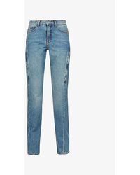 Zadig & Voltaire Eria High-rise Slim-fit Denim Jeans - Blue