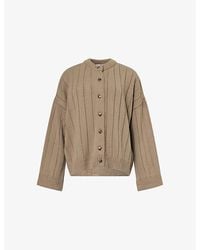 Sisters & Seekers - Bryant Ribbed-Knit Cardigan - Lyst