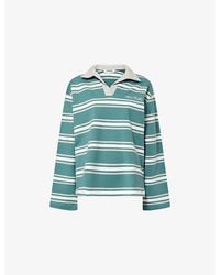 4th & Reckless - Darcy Cotton-Jersey Rugby Top - Lyst