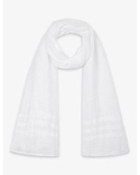 The White Company - Textured Lightweight Linen Scarf - Lyst