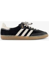 adidas - X Wales Bonner Samba Leather Low-top Trainers - Lyst