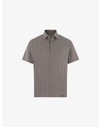 BOGGI - Jersey Polo Shirt With S Cafe Yarn - Lyst