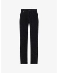 The Row - Valentin Straight-Leg Cotton-Corduroy Trousers - Lyst