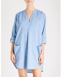 Seafolly - Boyfriend Cotton Beach Shirt - Lyst