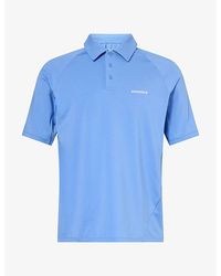 Manors - Course Stretch-Woven Polo T-Shirt - Lyst