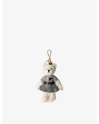 Prada - Teddy Cotton And Mohair-Blend Bag Charm - Lyst
