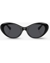 Versace - Ve4455u Cat-eye Acetate Sunglasses - Lyst