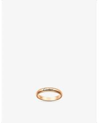 Cartier - C De 18Ct Rose- Wedding Ring - Lyst