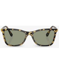 Swarovski - Sk6004 Rectangle-frame Tortoiseshell Acetate Sunglasses - Lyst