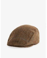 Dents - Fonthill Flat-Crown Wool Cap - Lyst