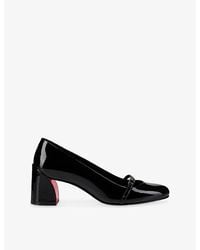 Christian Louboutin - Jane Nina 55 Patent Leather Pumps - Lyst