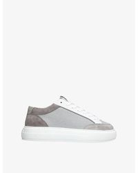 Cleens - Luxor Suede And Mesh Trainers - Lyst