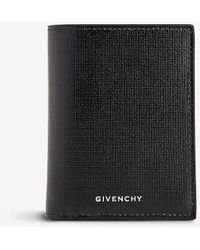 Givenchy - Foiled-branding Leather Card Holder - Lyst