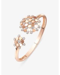 Chaumet - Bee De 18Ct Rose- And 1.74Ct Brilliant-Cut Diamond Bracelet - Lyst