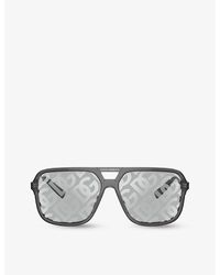 Dolce & Gabbana - Dg4354 Square-frame Acetate Sunglasses - Lyst