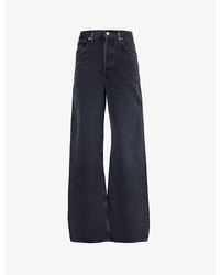 Agolde - Dame Wide-Leg Denim Jeans - Lyst