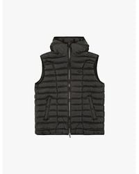 DIESEL - W-Temple Quilted Shell Gilet - Lyst