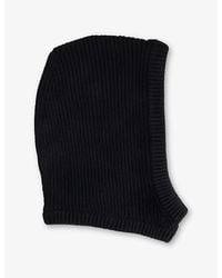 Rick Owens - Brushed Cashmere-Blend Knit Hood - Lyst