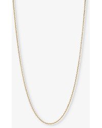 Maria Black - Chain 50 18ct Yellow -plated Recycled Sterling-silver Necklace - Lyst