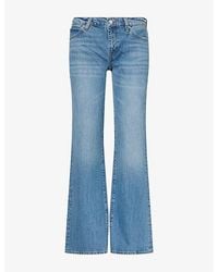 FRAME - The Rodeo Bootcut-Leg Stretch-Denim Jeans - Lyst