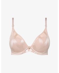 Chantelle - Glaze Plunge T-Shirt Bra - Lyst