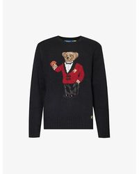 Polo Ralph Lauren - Lunar New Year Bear Regular-fit Wool-knit Jumper - Lyst