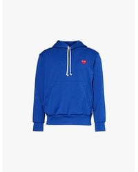 COMME DES GARÇONS PLAY - Regular-Fit Tech-Knit Woven Hoody - Lyst