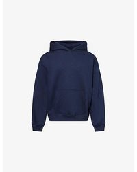 Skims - Fleece Lounge Relaxed-Fit Cotton-Blend Hoody - Lyst