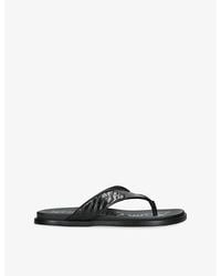 Sam Edelman - Lila Leather Sandals - Lyst