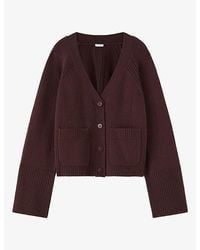 JOSEPH - Harper V-Neck Cashmere Cardigan - Lyst