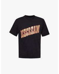 ICECREAM - Casino Logo-print Cotton-jersey T-shirt X - Lyst