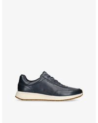 Cole Haan - Grandpro Luxe Mile Leather Trainers - Lyst