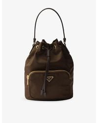 Prada - Duet Re-Nylon Bucket Bag - Lyst