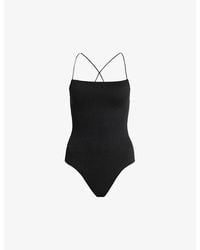 AllSaints - Tilly Square-Neck Sleeveless Woven Bodysuit - Lyst